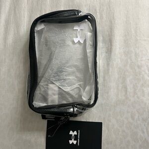 Under Armour Black Trim Clear Pouch